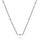 Qafore për femra Brilio Silver NCL114W, 40cm, e argjendtë
