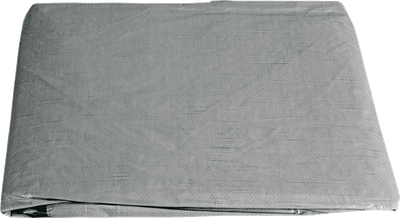 Заштитна церада Topex Tarpaulin, 5 x 8 m, 85 g/m2, сива