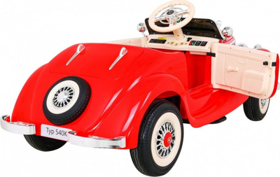 Makina elektrike për fëmijë Mercedes Benz Retro 540A, 4 motorë, deri 100 kg, e kuqe