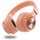 Kufje over ear Bluetooth Tellur Feel, Bluetooth 5.3, 15 orë bateri, rozë