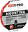 Shirit ngjitës dyanësh Tesa PRO Ultra Strong, 5m, 19mm, i bardhë