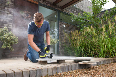 Makinë mprehëse Ryobi 18V Li-Ion 125mm (R18AG7-0)	 