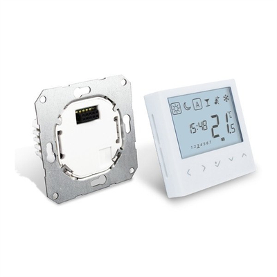 Termostat dhome SALUS BTRP230, elektronik 230V, ekran LCD, i bardhë