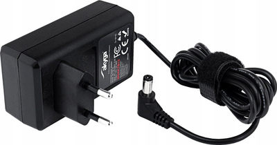 Furnizues rryme AKYGA, 12V 3A 36W, prizë 5.5 x 2.1 mm, i zi