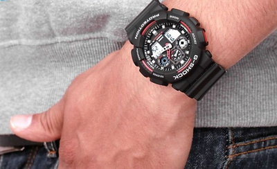 Orë dore Casio G / G-SHOCK GA-100-1A4ER