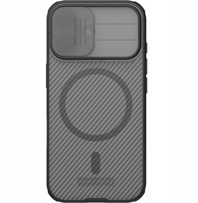 Këllëf telefoni Nillkin CamShield Pro MagSafe, për iPhone 17, hardcase, i zi