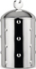 Kuti kuzhine Alessi Kalist 1 Kitchen Box, cilindrike, çelik inox, argjendtë
