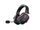 Kufje gaming Havit H2039BG, pa tela, RGB, të zeza me të kuqe