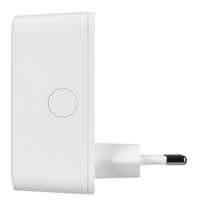 Hub smart me zile dere TP-Link Tapo H100, deri 64 pajisje, 19 melodi, i bardhë
