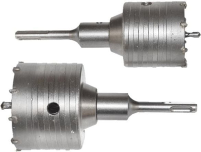 Set sharrash cilindrike betoni AWTools AW40516, SDS+, 65mm dhe 80mm