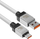 Kabllo Baseus CoolPlay USB në USB C, 2m, 100W, e bardhë