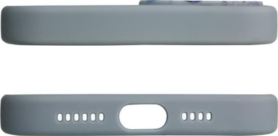 Futrollë Hurtel Design Case për iPhone 12 Pro Max, transparente, me lule blu të errët