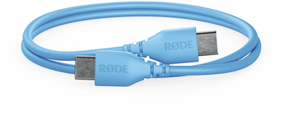 Kabllo USB C në USB C RODE SC22 Blue, 30cm, e kaltër