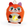 Плишана играчка Clementoni Baby Twinkle Twinkle Little Fox, ноќно светло, релаксирачки звуци, портокалова