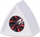 Flamur mikrofoni Rycote Single Triangular, trekëndsh, i bardhë