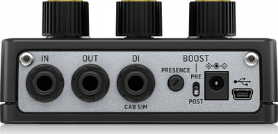 Pedal preamp kitarre TC Electronic JIMS 800, dy kanale, dalje DI, i zi