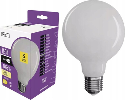 Llampë LED EMOS Filament G95 ZF2150, 7.8W E27, dritë e ngrohtë
