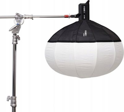 Softbox sferik GlareOne Lantern 85 PRO, diametër 85cm, hapje e shpejtë, i bardhë