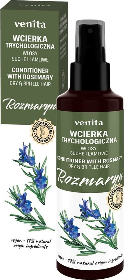 Tonik flokësh Venita Hair Tonic, 100 ml, me rozmarinë