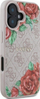 Kopertinë Guess 4G Flower Hardcase me MagSafe për iPhone 16 6.1", rozë