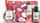 Подарок сет Бјути Бег The Body Shop G2 со јагода, гел за туширање 60 ml, путер за тело 50 ml, крем за раце 30 ml