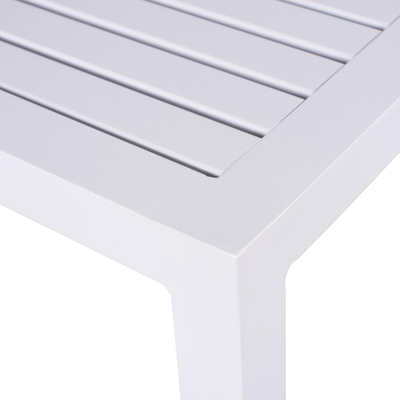 Tavolinë alumini 45×45×45.5 cm (HM5402.01), bardhë