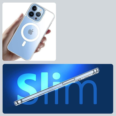 Mbulesë Tech-Protect Magmat MagSafe për iPhone 13 mini, transparente