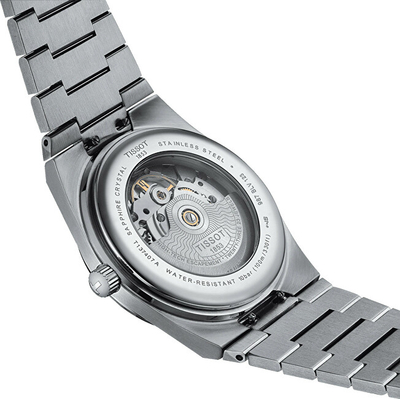 Orë për meshkuj Tissot PRX Powermatic 80 T137.407.21.031.00. e argjendtë/artë