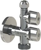 Valvul këndore ARCO 1/2" x3 / 8" x3 / 4" (COMB5MAC)