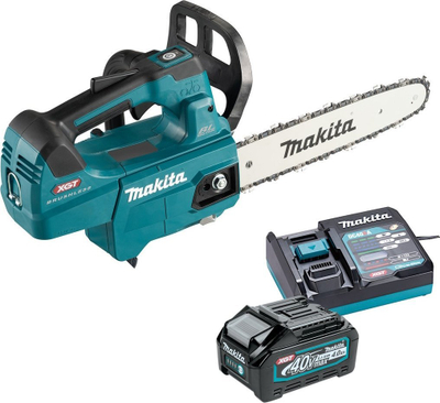 Sharrë me zinxhir Makita UC002GM102, 40V Max, shufër 25 cm, me bateri dhe karikues