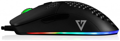 Mouse gaming Modecom Volcano Shinobi 3360, optik, RGB, i zi