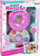 Set grimi lodër për kalamoj Leantoys Dessert Makeup Kit, paletë hije sysh, formë donut, rozë