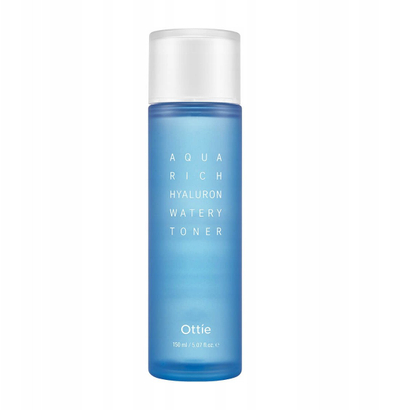 Toner fytyre Ottie Aqua Rich Hyaluron Watery, hidratues, me AHA