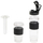 Blender personal Adler AD 4081, 2 shishe, funksion copëtimi akulli, argjendtë
