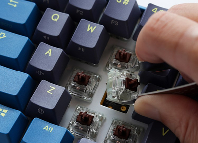 Tastierë lojrash Ducky One 3 Daybreak TKL, Cherry MX Silent Red, RGB LED, blu