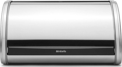 Kuti buke Brabantia Roll Top, çelik inox mat, ngjyrë argjendtë