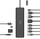 Docking station PORT CONNECT 11në1, 1x4K, RJ45, HDMI, Display Port, VGA, USB-C 100W, 4xUSB-A, micro / SD, i zi