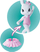 Kukull Simba Steffi Love Dancing Ballerina, 29cm, me lepurush, shumëngjyrëshe