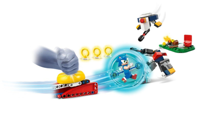 Set ndërtimi LEGO Sonic the Hedgehog 77001, Campfire Clash, për fëmijë 7+