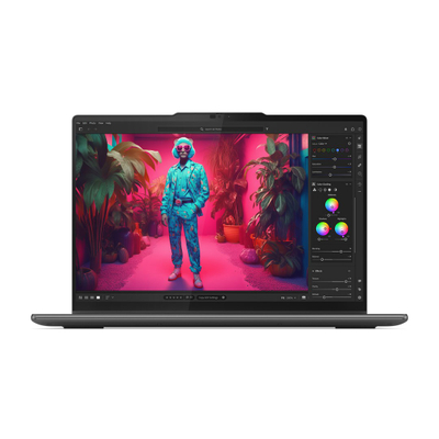 Laptop Lenovo Yoga 7, 14", AMD Ryzen 5 8640HS, 16 GB RAM, 512 GB SSD, i hirtë
