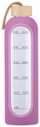 Shishe uji qelqi KiCA Hydro Glass 1000 ml, me silikon, lejla