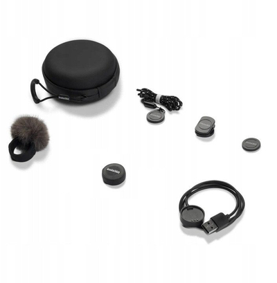 Mikrofon pa tela Insta360 Mic Air i zi