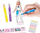 Set aktiviteti Barbie Colour In and Decorate, kukulla për ngjyrosje, stilolapsa me ngjyra