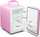 Frigorifer kozmetik Fluff Pink, mini, 40W, rozë