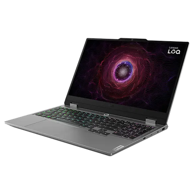 Laptop Lenovo LOQ 15ARP10E, 15.6", AMD Ryzen 5 7235HS, 16GB RAM, 512GB SSD, NVIDIA GeForce RTX 3050 6GB GDDR6, i hirtë