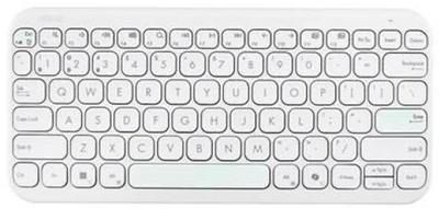 Tastierë wireless ASUS KW100, layout ENG, e bardhë
