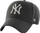 47 Brand New York Yankees MVP Бејзбол Капа, Charcoal
