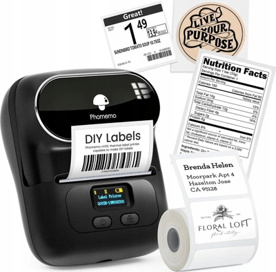 Printer etiketash Phomemo M110, termik, Bluetooth, i zi