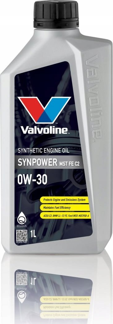 Vaj motori Valvoline SynPower MST FE C2 0W30, sintetik, 1L
