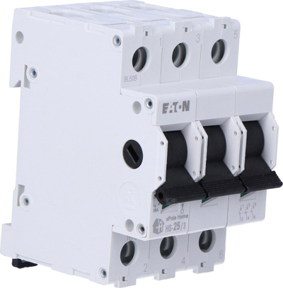 Çelës modular izolues Eaton HIS-25/3, 25A, 3 pole, i bardhë
